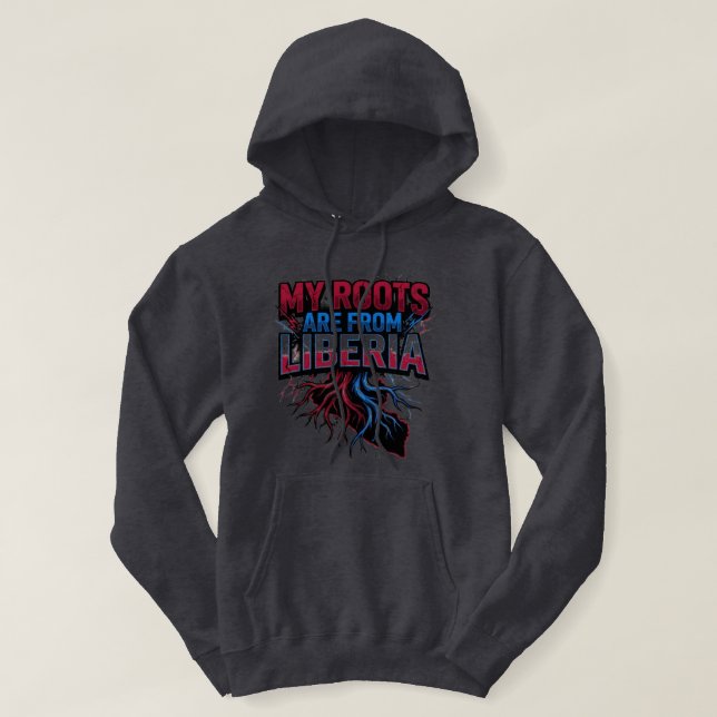 Roots of Liberia  Hoodie (Design vorne)