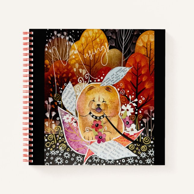 ROOTS OF THE HEART  CHOW  Spiral Notebook Notizbuch (Vorderseite)