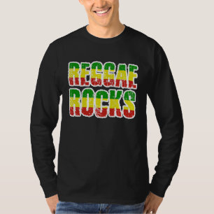 Roots Rock Reggae Musik Jamaika Souvenir Rasta Roo T-Shirt