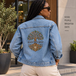 Roots Run Deep Denimjacke Jeansjacke