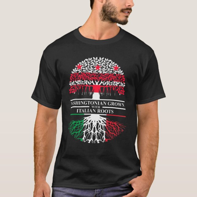 Roots Washington D C I T-Shirt (Vorderseite)