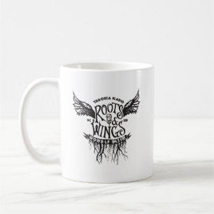 Roots & Wings Logo Kaffeetasse