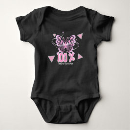 Ropa para bebé " 100% hecho con amor" baby strampler