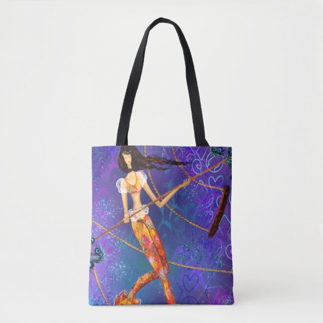 Rope Acrobat Tote Bag (Vorderseite)