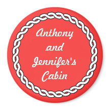 Rope Border Stateroom Door Marker rot