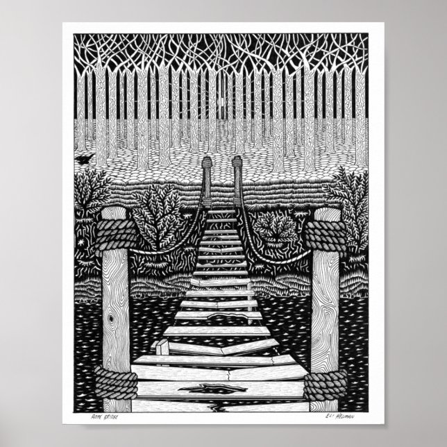 Rope Bridge Poster (Vorne)