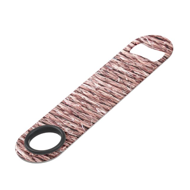 Rope Wrapped Bottle Opener Speed Flaschenöffner (Vorderseite Schrägansicht)