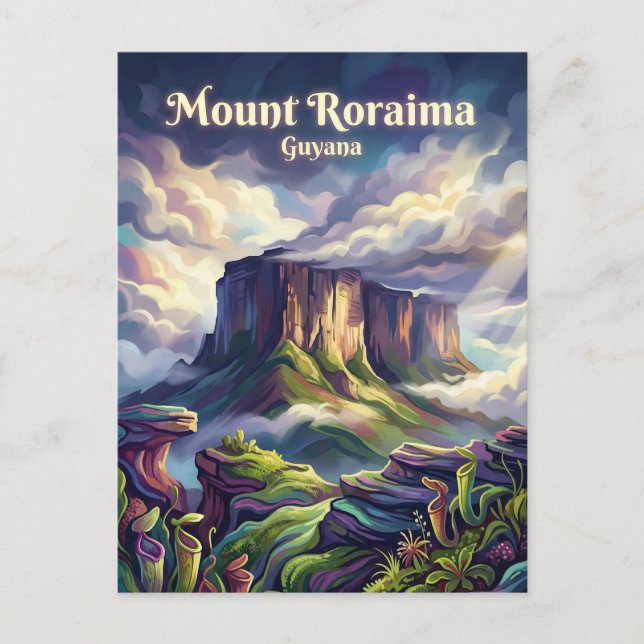 Roraima Guyana Postkarte (Vorderseite)