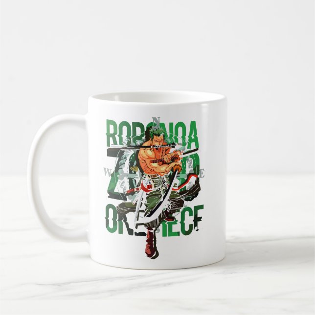 Roronoa Zoro One Piece Kaffeetasse (Links)