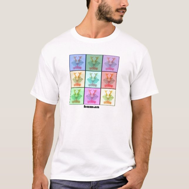 Rors Collage neun betitelt T-Shirt (Vorderseite)