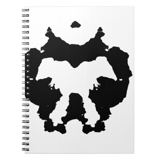 Rorschach inkblot5 notizblock (Vorderseite)