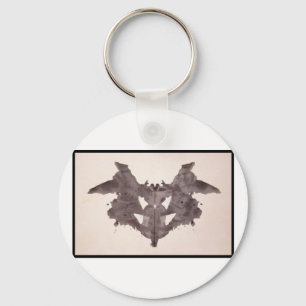Rorschach Inkblot 1,0 Schlüsselanhänger
