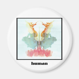 Rorschach Inkblot 9 Magnet