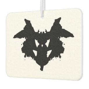 Rorschach Inkblot Autolufterfrischer