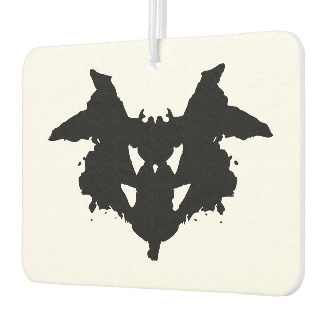 Rorschach Inkblot Autolufterfrischer (Links)