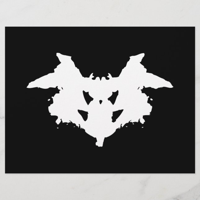 Rorschach Inkblot Flyer (Vorne)