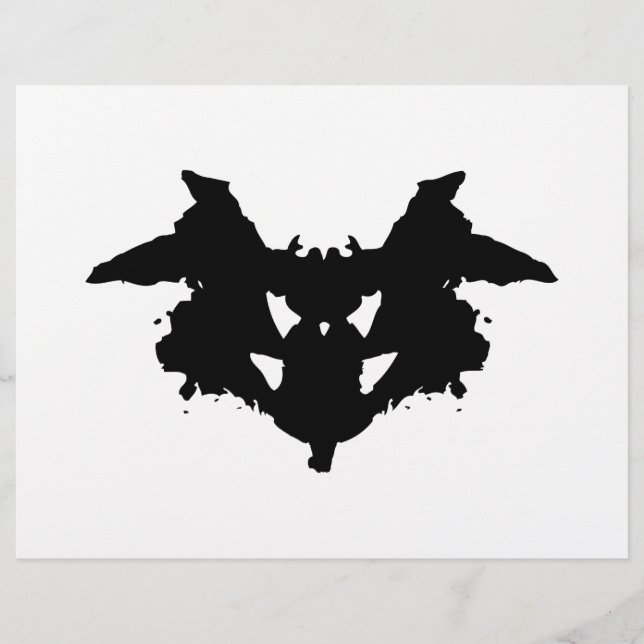 Rorschach Inkblot Flyer (Vorne)