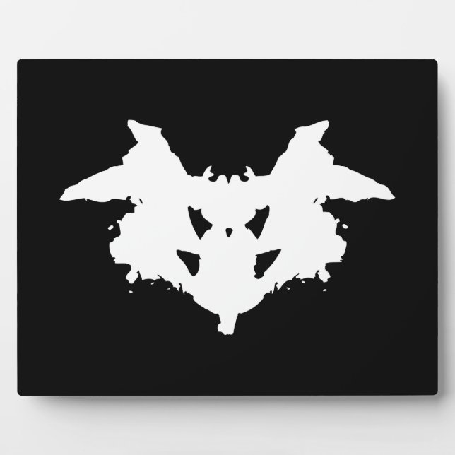 Rorschach Inkblot Fotoplatte (Vorderseite)