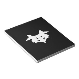 Rorschach Inkblot Notizblock