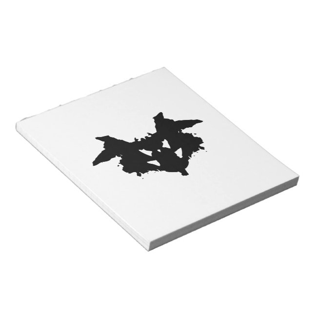 Rorschach Inkblot Notizblock (angewinkelt)