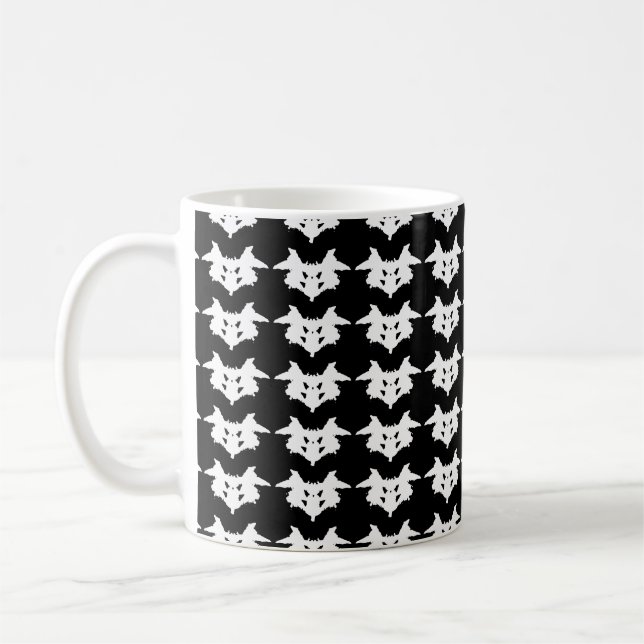 Rorschach Inkblot Tasse (Links)