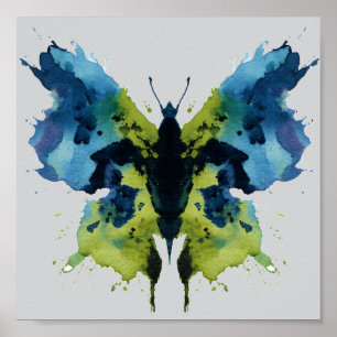 Rorschach Inkblot Test. Nenn mich nicht verrückt Poster
