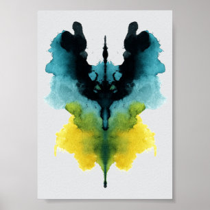 Rorschach Inkblot Test. Nenn mich nicht verrückt Poster