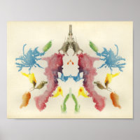 Rorschach Inkblot Testspass Kunst