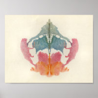 Rorschach Inkblot Testspass Kunst