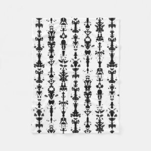 Rorschach Test Fleecedecke