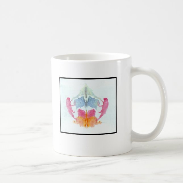 Rorschach-Tintenklecks 8.0 Tasse (Rechts)