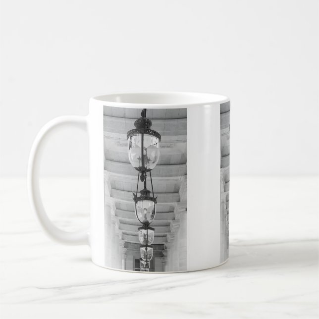 Rorschach-Tintenklecks-Test Kaffeetasse (Links)