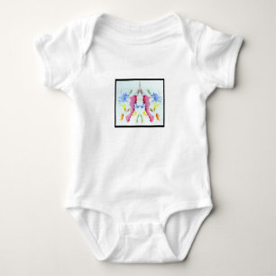 Rorschach Tintenkleks 10,0 Baby Strampler