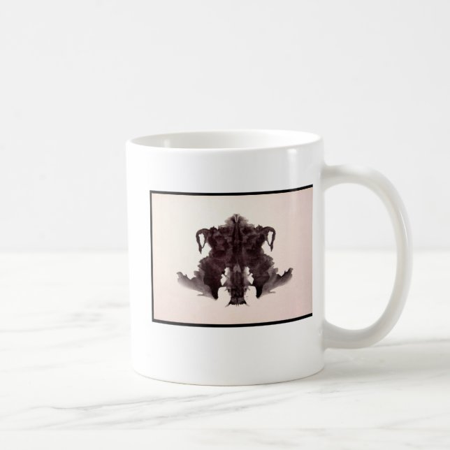 Rorschach Tintenkleks 4,0 Kaffeetasse (Rechts)