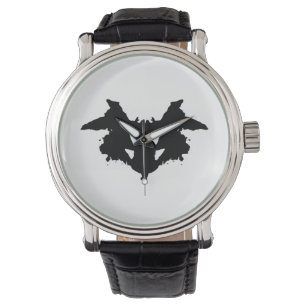 Rorschach Tintenkleks Armbanduhr