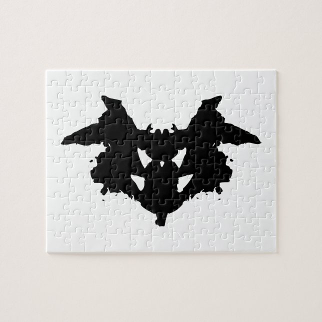 Rorschach Tintenkleks Puzzle (Horizontal)