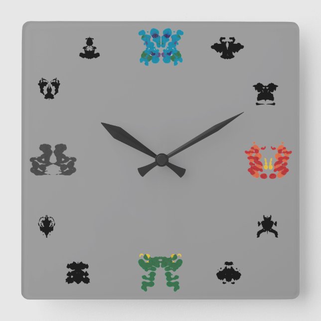 Rorschach Wanduhr (Vorderseite)