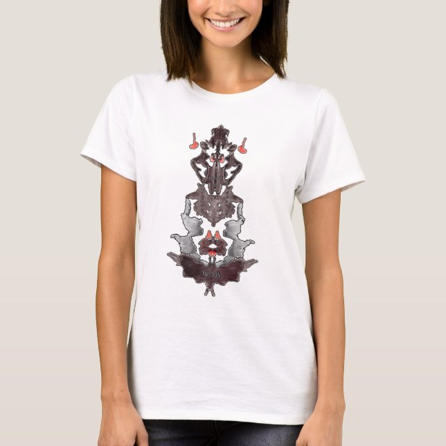 Rorschach Will, Menschen zu lesen T-Shirt (Vorderseite)