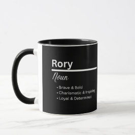 Rory Boy Name Definition Personalized Mug Tasse