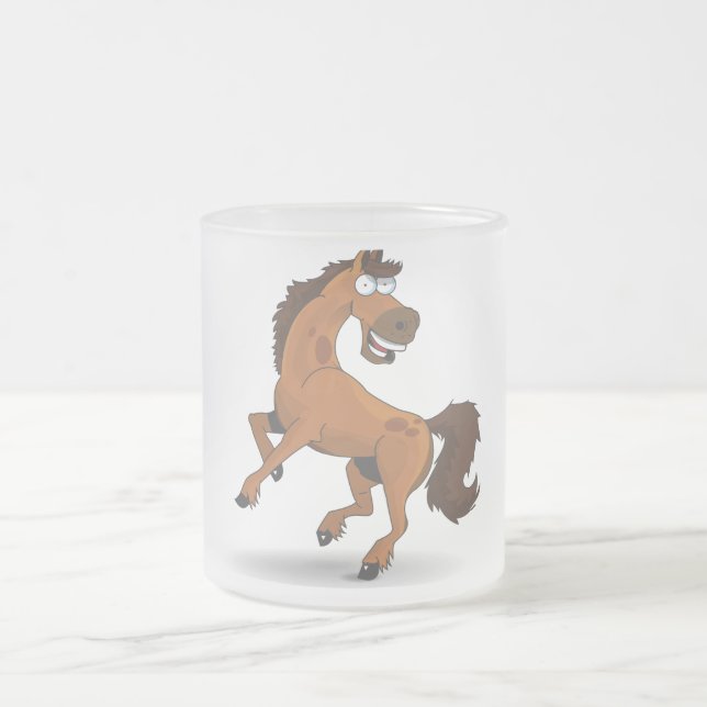 Rory das Pferd Mattglastasse (Mittel)