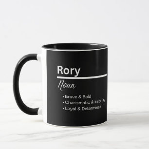 Rory Jungen Name Definition Personalisierter Beche Tasse