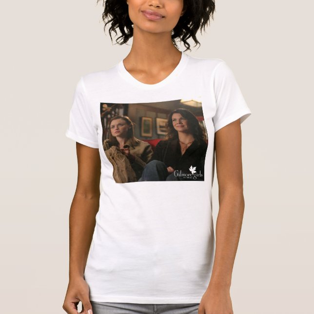 Rory & Lorelai Film sehen T-Shirt (Vorderseite)