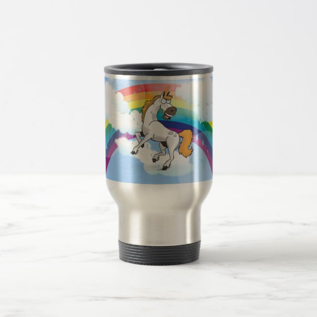 Rory the Unicorn Reisebecher (Mittel)