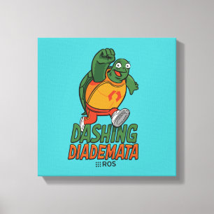 ROS 2 Dashing Diademata Leinwanddruck