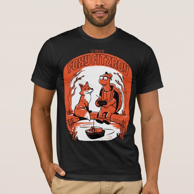 ROS 2 Foxy Fitzroy T-Shirt (Vorderseite)