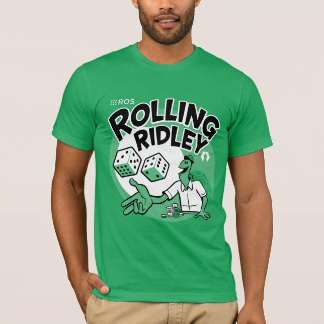 ROS 2 Rolling Ridley T-Shirt (Vorderseite)