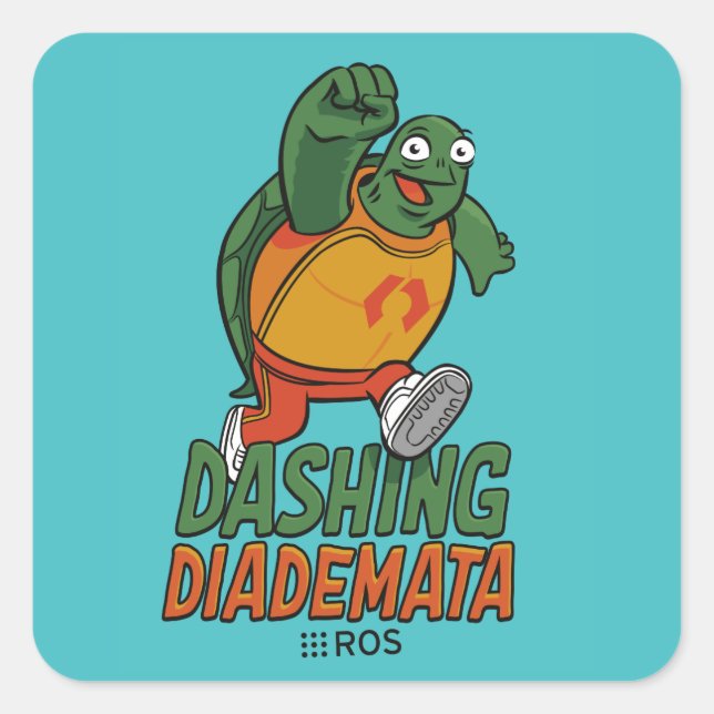 ROS Dashing Diademata Stickers (Vorderseite)