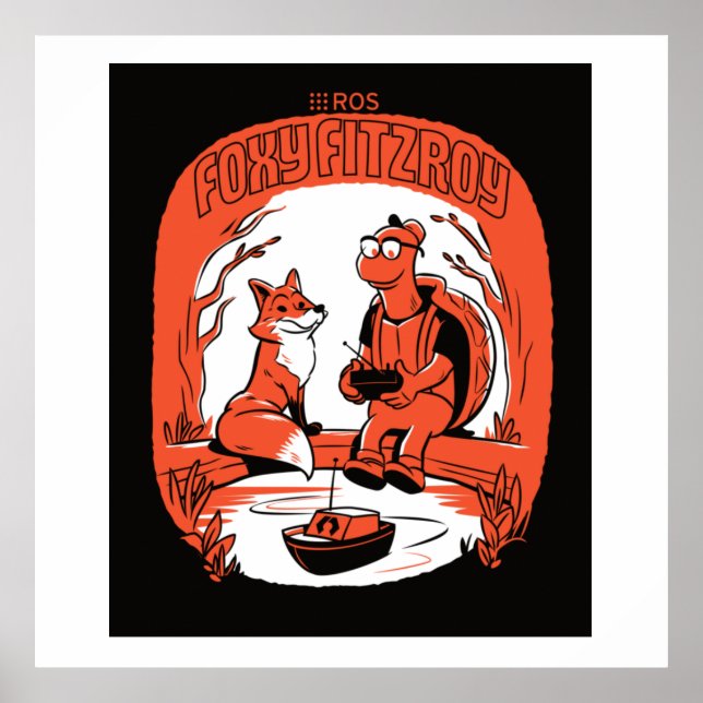 ROS Foxy Fitzroy Release Poster (Vorne)