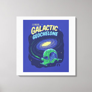 ROS Galactic Geochelone auf der Wrapped Canvas Leinwanddruck