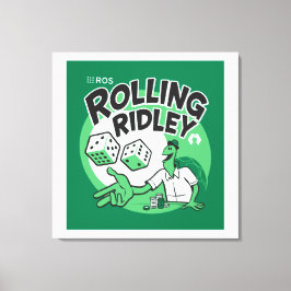 ROS Rolling Ridley Release Poster auf Leinwand